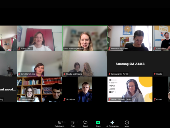 Main screenshot citizenship ed school pilot presentations